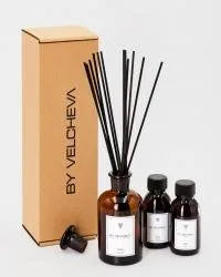 BAMBOO – dyfuzor zapachowy z patyczkami Dyfuzory zapachowe z patyczkami  – By Velcheva