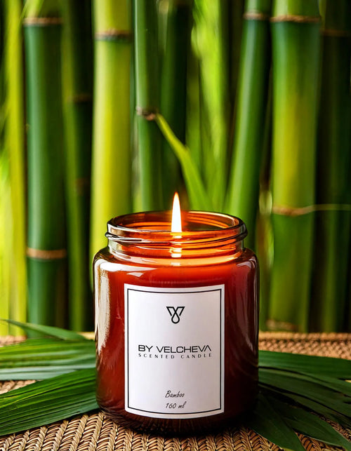 BAMBOO – świeca zapachowa Świece zapachowe  – By Velcheva