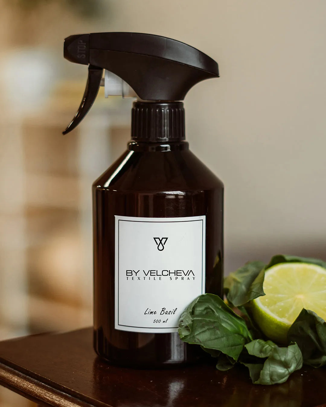 LIME BASIL – spray do tekstyliów Spray do tkanin  – By Velcheva