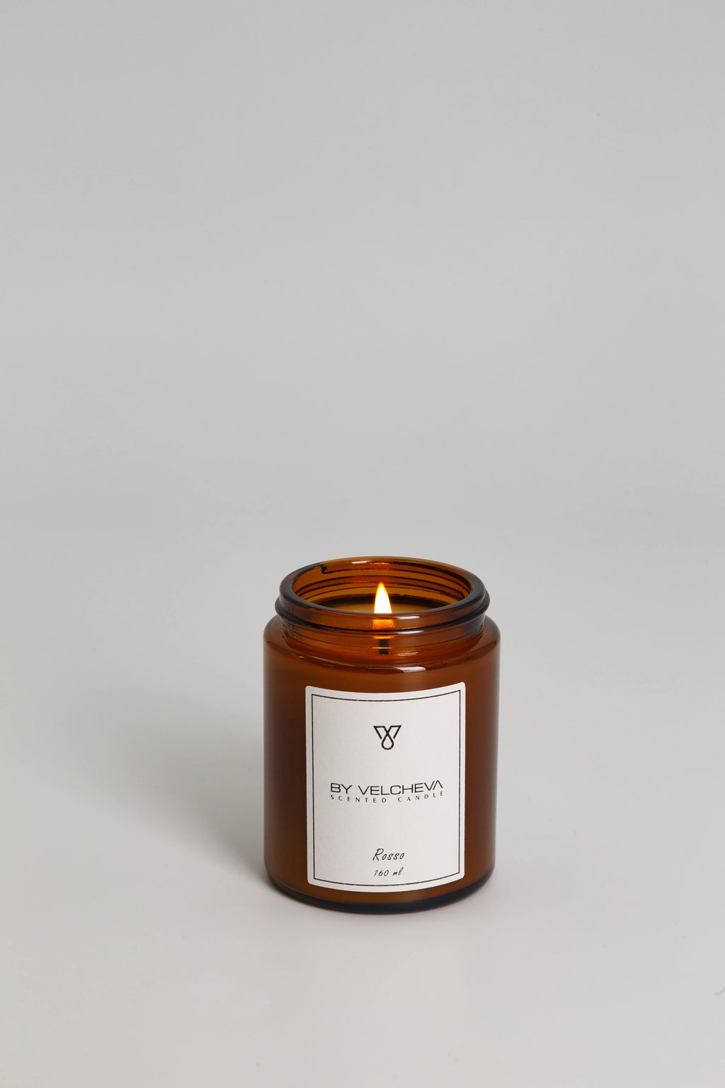 ROSSO – świeca zapachowa Świece zapachowe 160 ml – By Velcheva