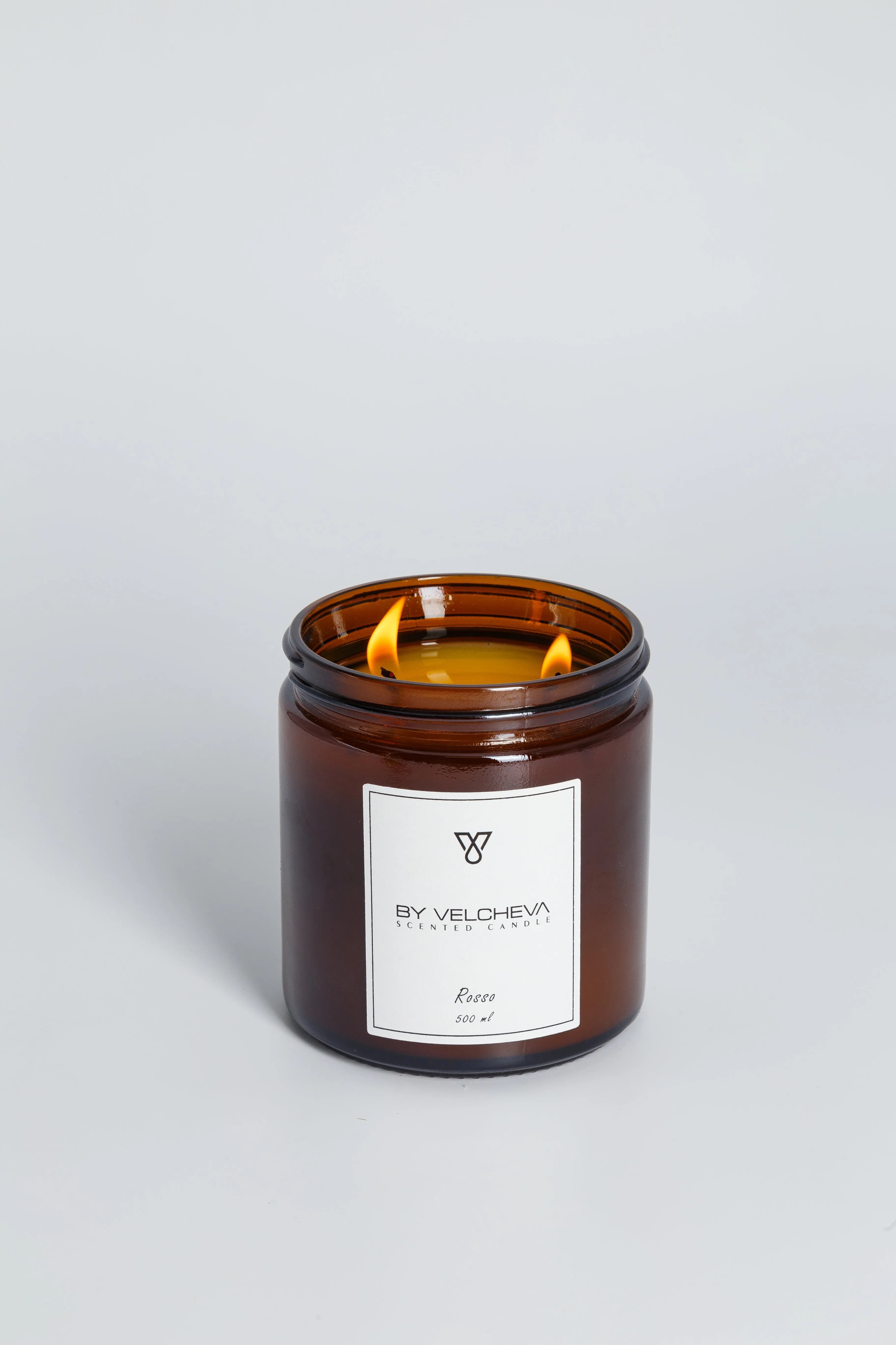ROSSO – świeca zapachowa Świece zapachowe 500 ml – By Velcheva